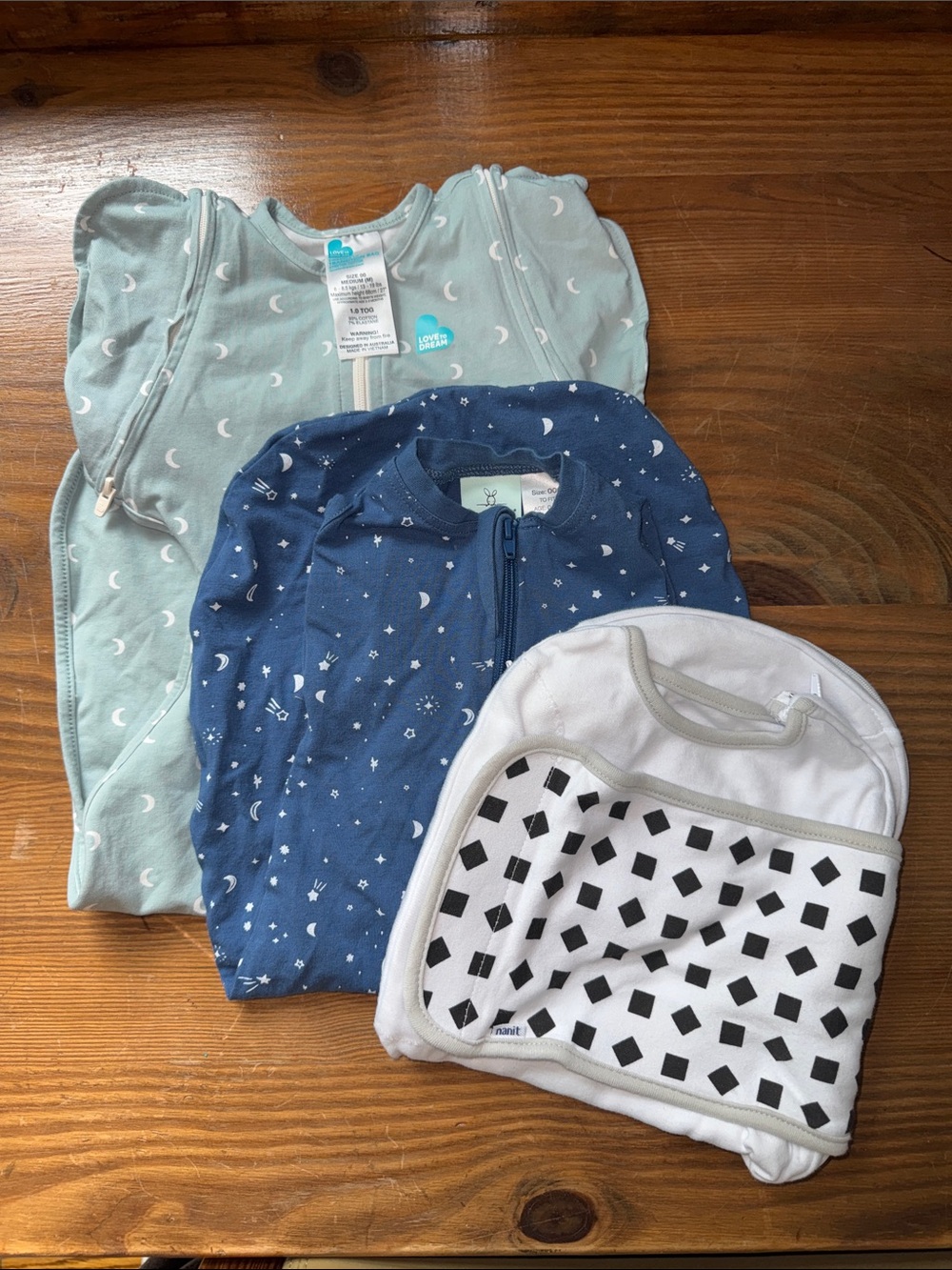 Baby Swaddle bundle - love to dream, ergo pouch, Nanit